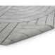 Fez 120 X 96 inch Ivory / Grey Indoor Hand-Loomed Rug, Hand-Loomed
